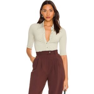 Song of Style Paley Top in Sage